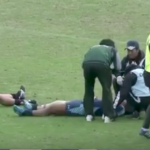Watch: Prop knocks out teammate