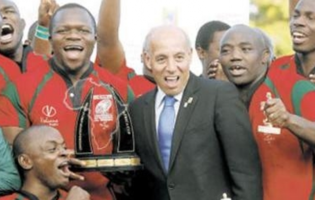 Rugby Africa president Abdelaziz Bougja