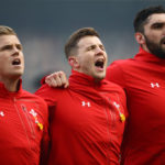 Gareth Anscombe, Elliot Dee and Cory Hill