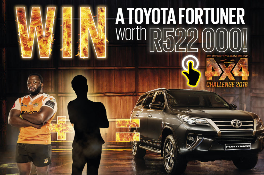 Fit enough to win a Toyota Fortuner?
