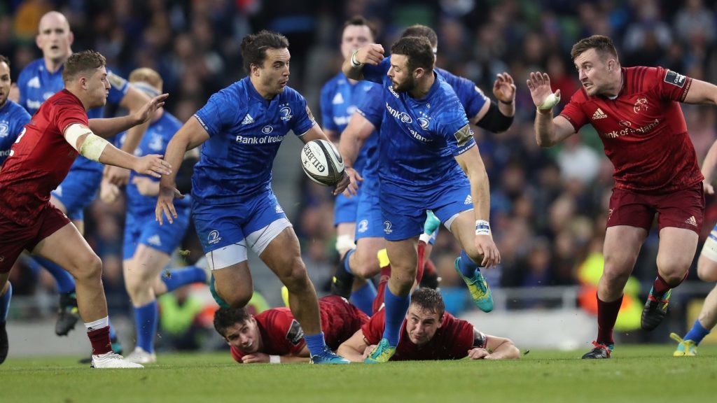 Lowe double lifts Leinster past Munster