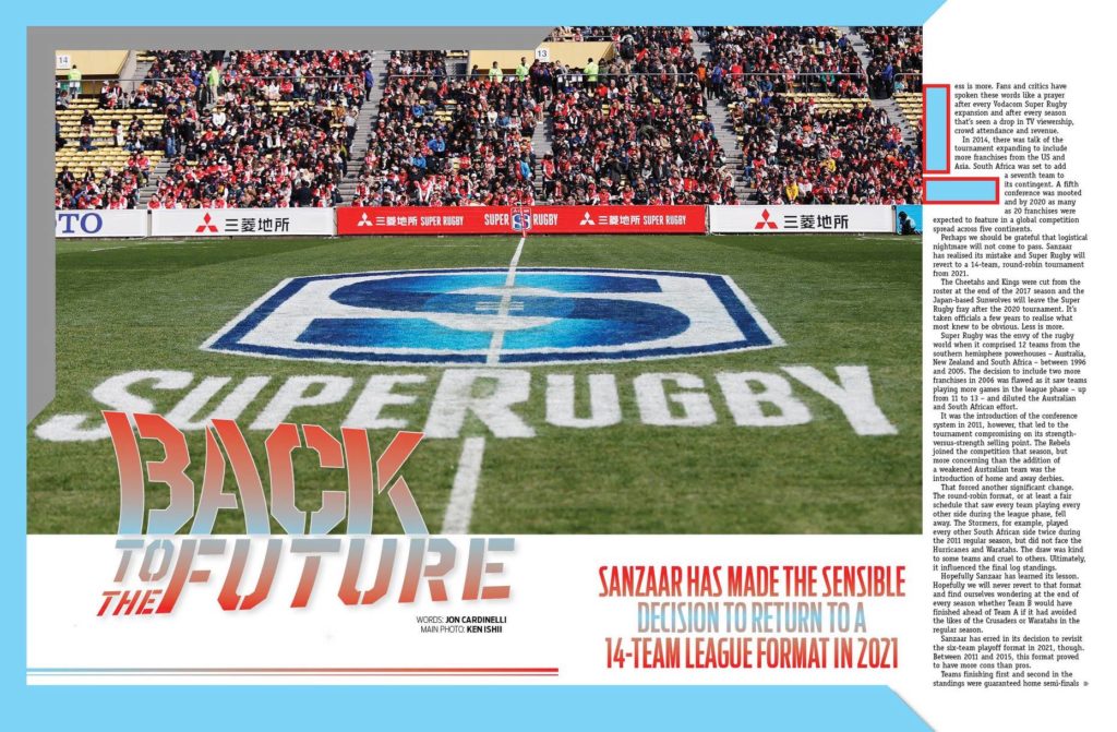Super Rugby goes back to the future