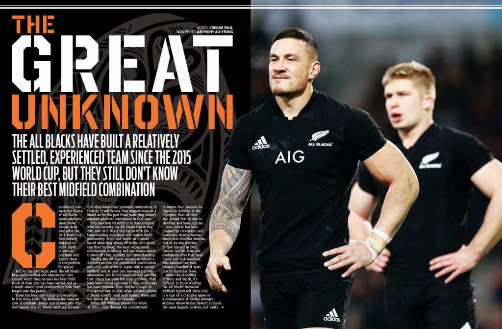 All Blacks midfield: The Great Unknown
