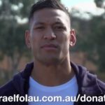 Watch: Folau's plea for donations