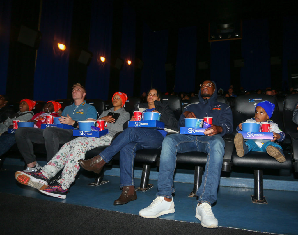 Vodacom and Stormers treat CHOC kids to movie