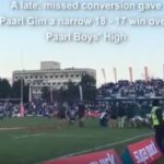 Watch: Wrap up of Paarl derby
