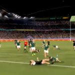 All Blacks' try in animation