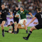 South Africa wing Cheslin Kolbe on the run