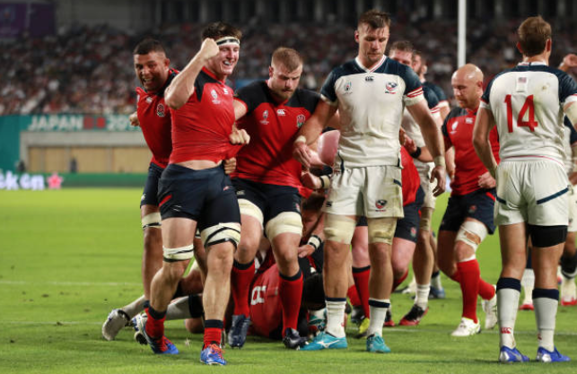 England overpower plucky USA for bonus-point World Cup win