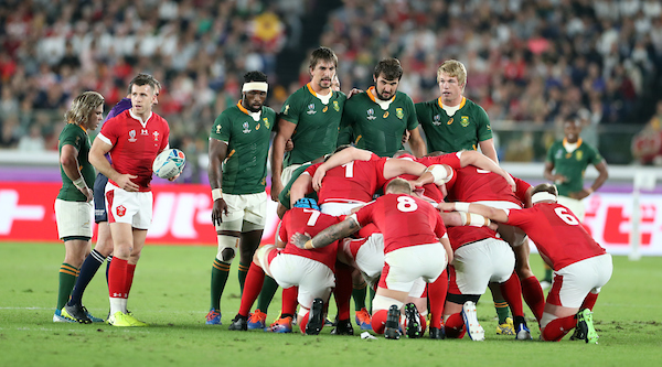 The Boks against Wales