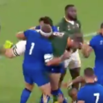 The Italy props tip tackle Duane Vermeulen