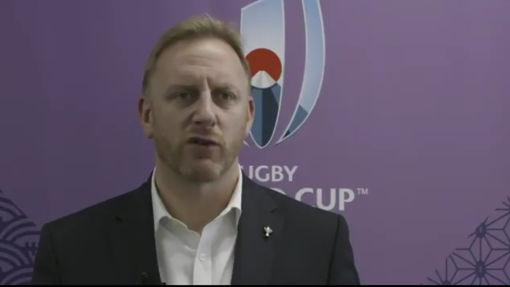 World Rugby CEO Alan Gilpin