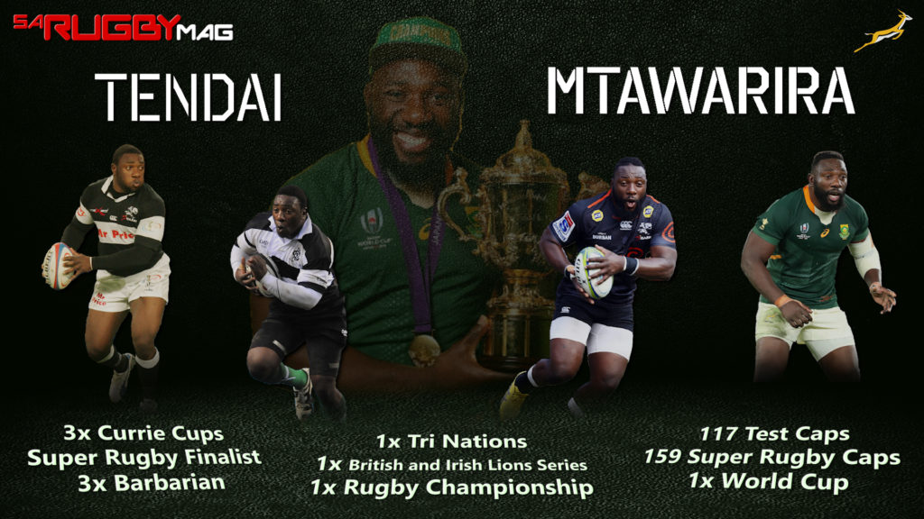 Tendai 'Beast' Mtawarira's career in numbers