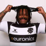 Mathieu Bastareaud of the Barbarians poses for a portrait during the Barbarians Squad Photo call