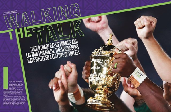From the mag: Walking the talk