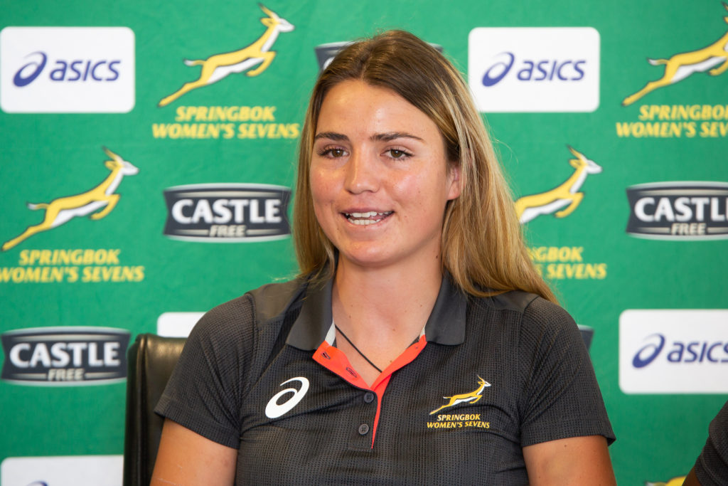Springbok Women's Sevens player Catha Jacobs