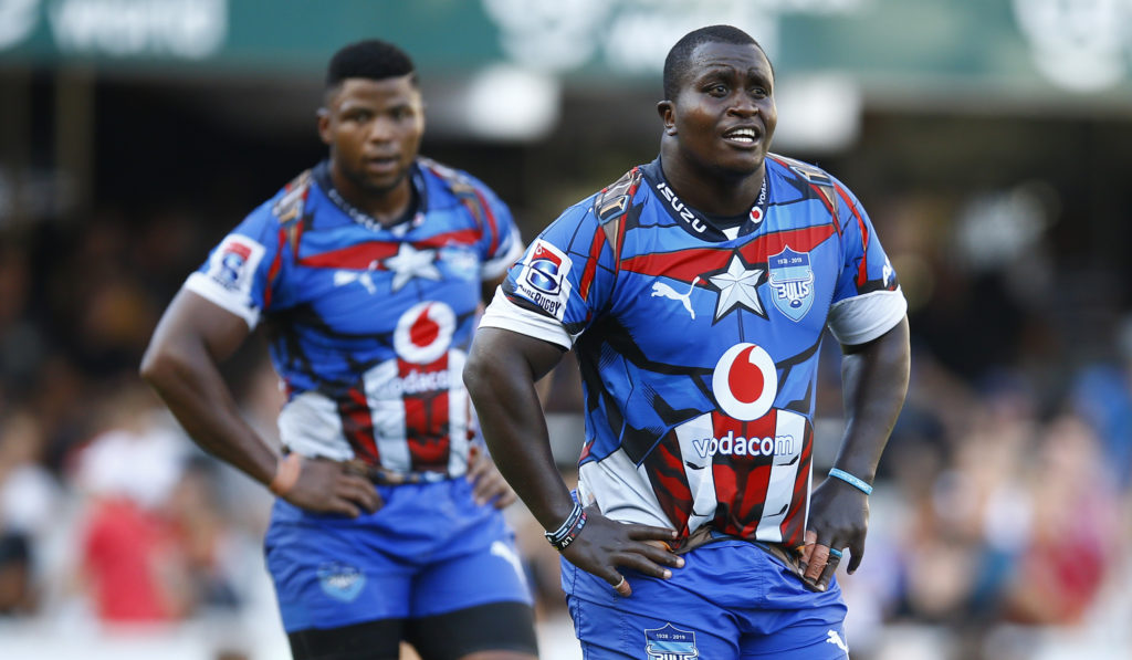 Trevor Nyakane of the Vodacom Bulls during the Super Rugby match between Cell C Sharks and Vodacom Bulls