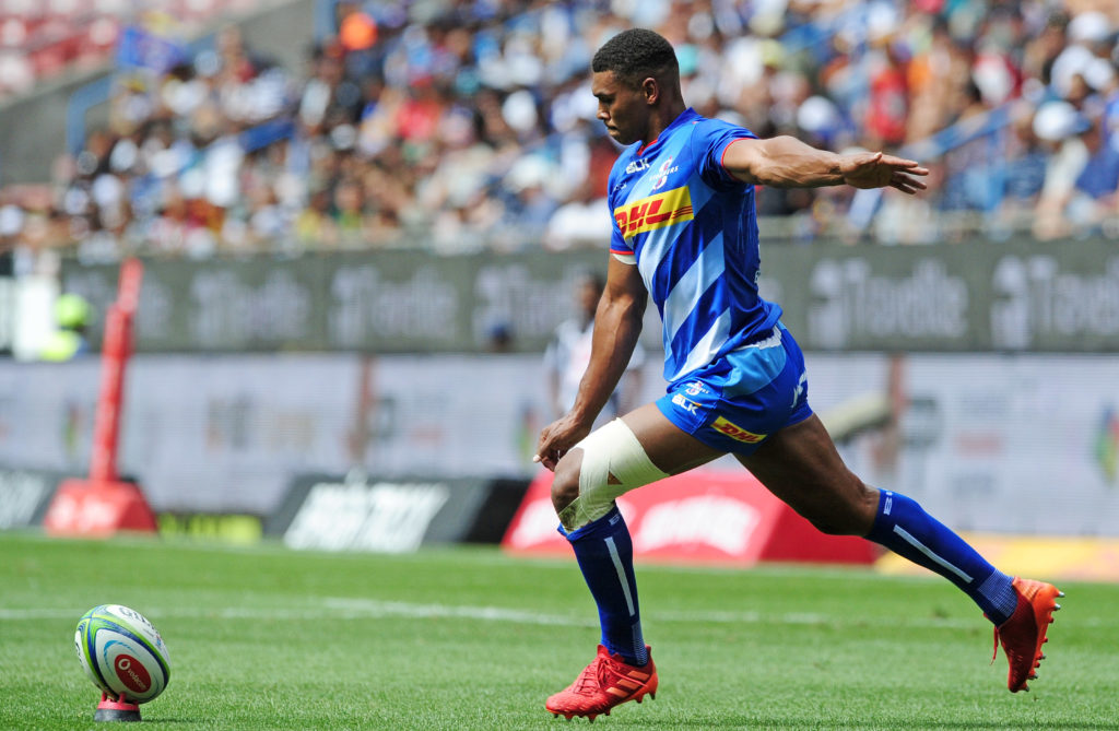 Damian Willemse of the Stormers during the 2020 Super Rugby game between the Stormers and the Hurricanes at Newlands