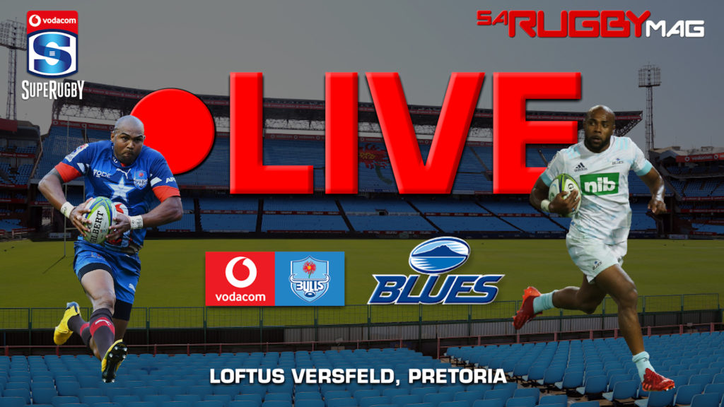 LIVE: Vodacom Bulls vs Blues