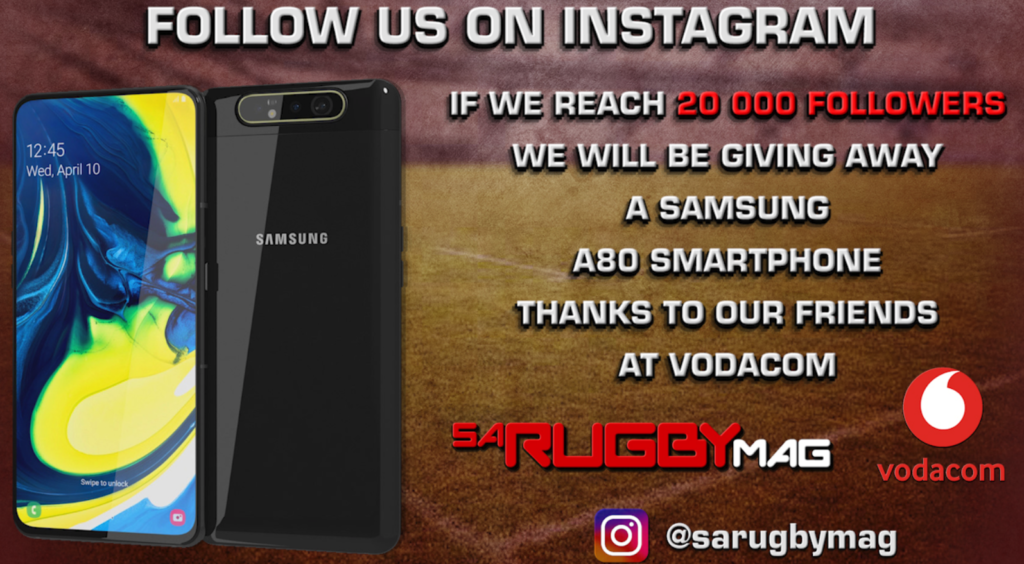Stand a chance to win a new phone with SA Rugby magazine