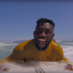 Siya Kolisi goes surfing with Jordy Smith