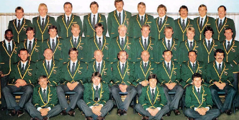 The 1981 Springboks team
