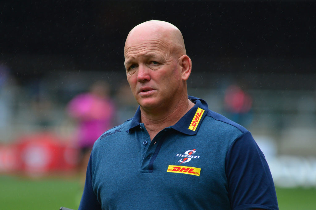 John Dobson (Head Coach) during the Super Rugby match between DHL Stormers and Jaguares at DHL Newlands