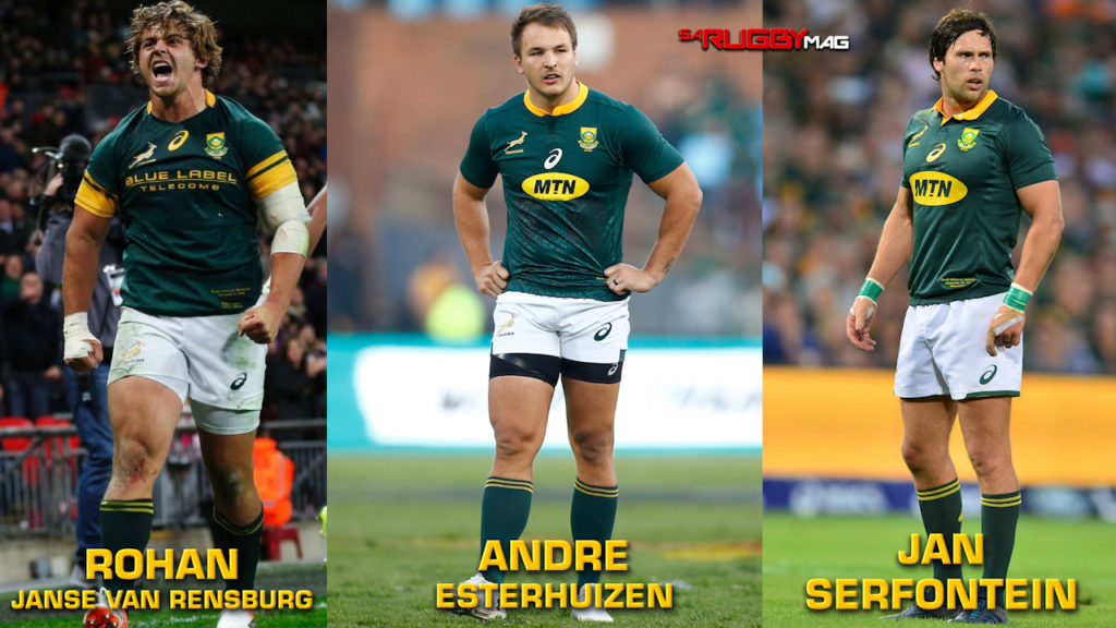 Bok midfield: Who would you recall?