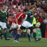 Frans Steyn in action against the Lions in 2009