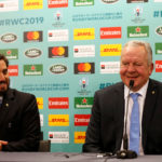 World Rugby chairman Bill Beaumont and vice-chairman Agustin Pichot