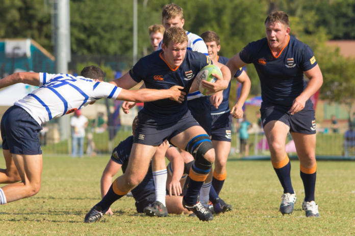 George Cronje in action for Grey College last year/Morgan Piek