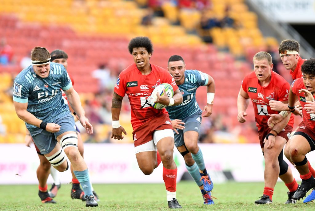 Garth April playing for the Sunwolves