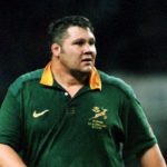 Ollie le Roux in action for Boks