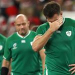 Jacob Stockdale dejected after Ireland's loss to New Zealand