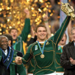 John Smit lifts the World Cup in 2007
