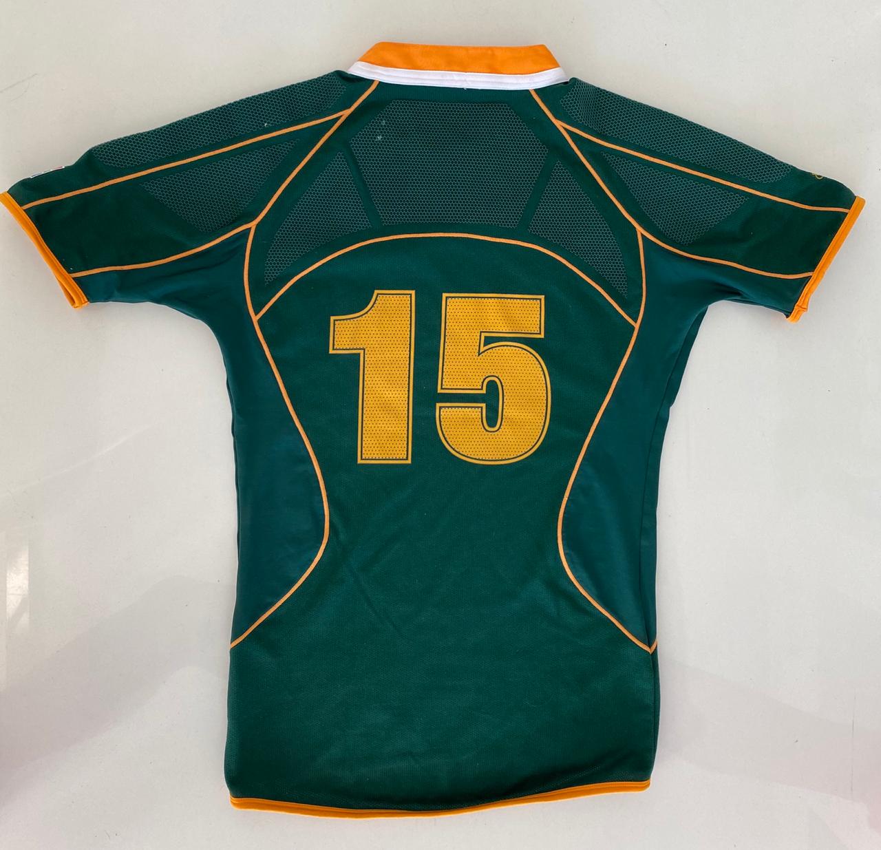 Auction: Percy Montgomery World Cup Jersey