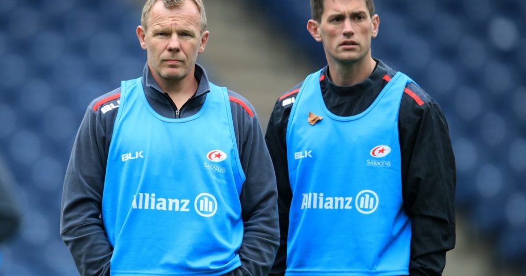 Mark McCall with Andy Edwards