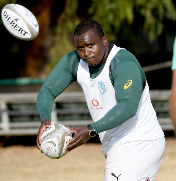PRETORIA, SOUTH AFRICA - JULY 28: Trevor Nyakane of the Bulls during the Vodacom Bulls training session at Loftus Versfeld on July 28, 2020 in Pretoria, South Africa. (Photo by Lee Warren/Gallo Images)