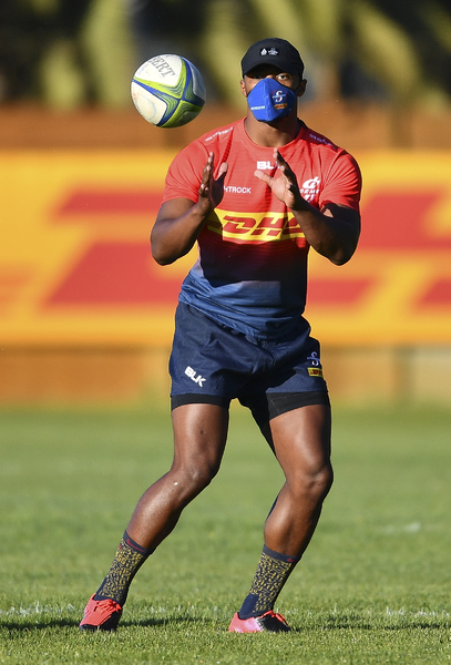 CAPE TOWN, SOUTH AFRICA - JULY 31: Warrick Gelant during the DHL Stormers training session at High Performance Centre on July 31, 2020 in Cape Town, South Africa. (Photo by Ashley Vlotman/Gallo Images)