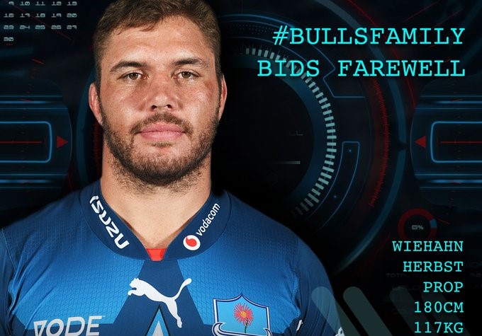 Wiehahn Herbst is leaving the Bulls for the Lions