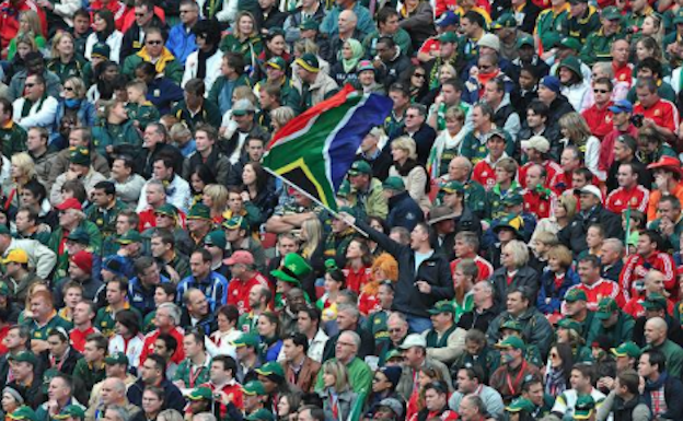 Fans during the Lions tour in 2009