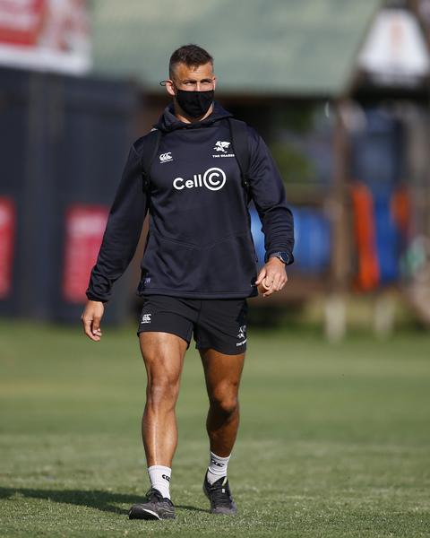 DURBAN, SOUTH AFRICA - SEPTEMBER 02: Jeremy Ward of the Cell C Sharks during the Cell C Sharks training session at Jonsson Kings Park Stadium on September 02, 2020 in Durban, South Africa. (Photo by Steve Haag/Gallo Images)