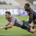 NELSPRUIT, SOUTH AFRICA - OCTOBER 31: Erich Cronje of the Phakisa Pumas during the Super Rugby Unlocked match between Phakisa Pumas and Cell C Sharks at Mbombela Stadium on October 31, 2020 in Nelspruit, South Africa. (Photo by Dirk Kotze/Gallo Images)