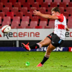 Tiaan Swanepoel playing for the Lions in the Currie Cup