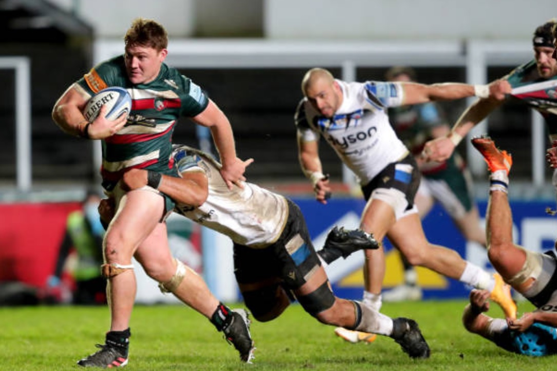 Bok camps / Leicester Tigers No 8 Jasper Wiese in the Premiership