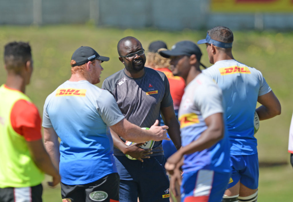 Stormers forwards coach Rito Hlungwani