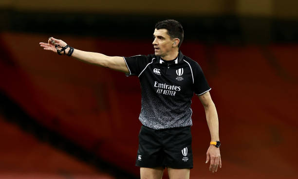 French referee Pascal Gauzere pulled from England game