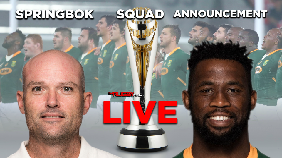 RECAP: Springbok squad announcement