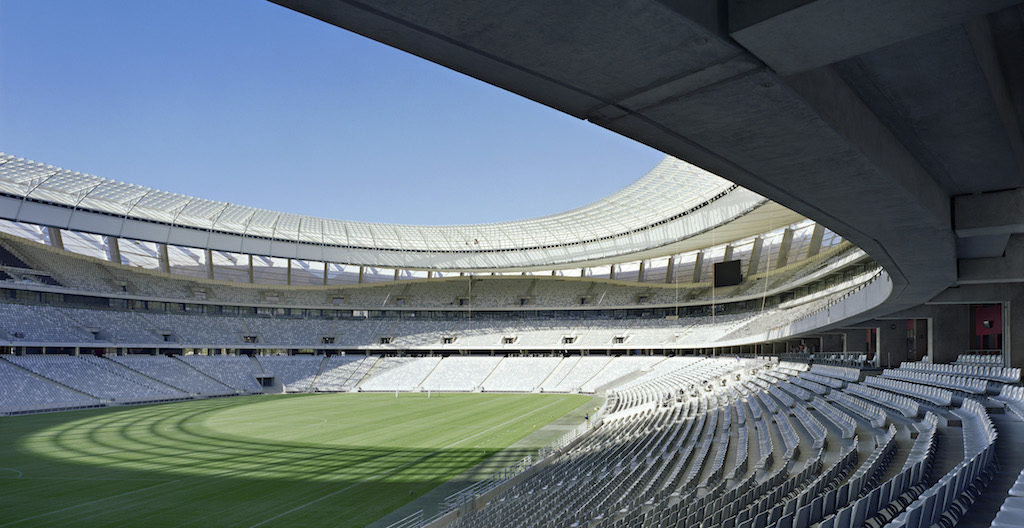 Cavernous Cape Town Stadium