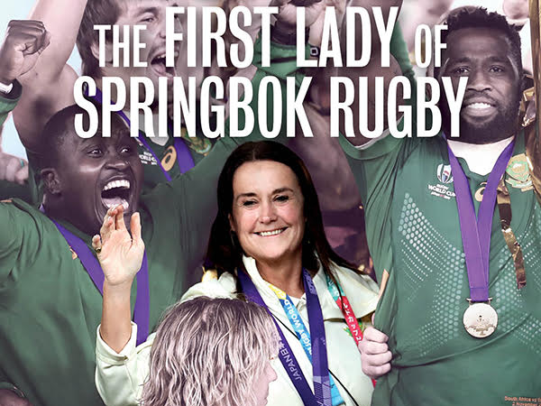WIN: One of 10 copies of 'The First Lady of Springbok Rugby'